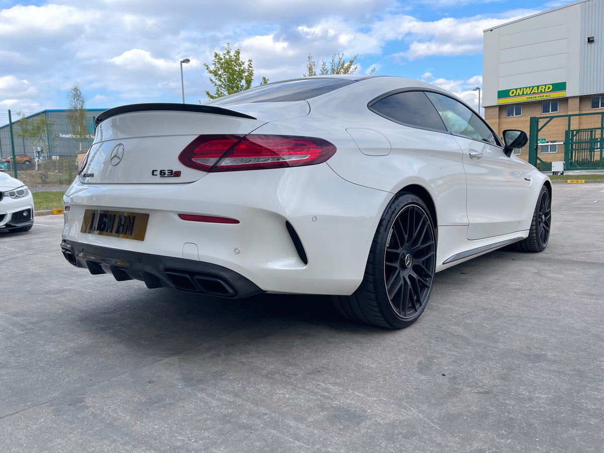 MERCEDES W205 C63 & C63S SALOON CARBON DIFFUSER - PS STYLE