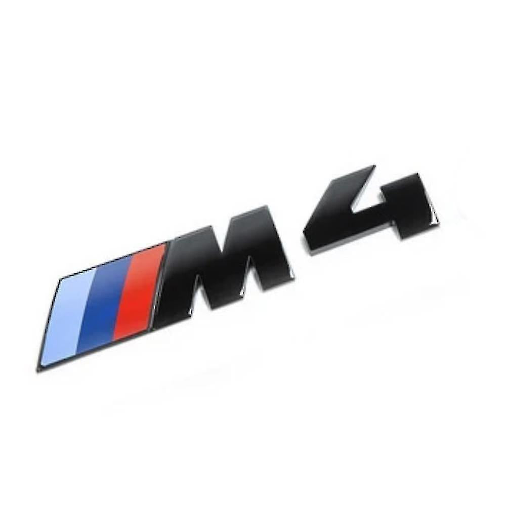 BMW M4 Gloss Black Tailgate Badge