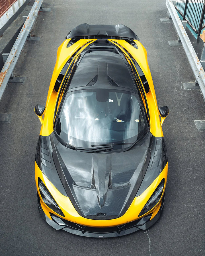 MCLAREN 720S CARBON FIBRE CT DESIGN SPLITTER