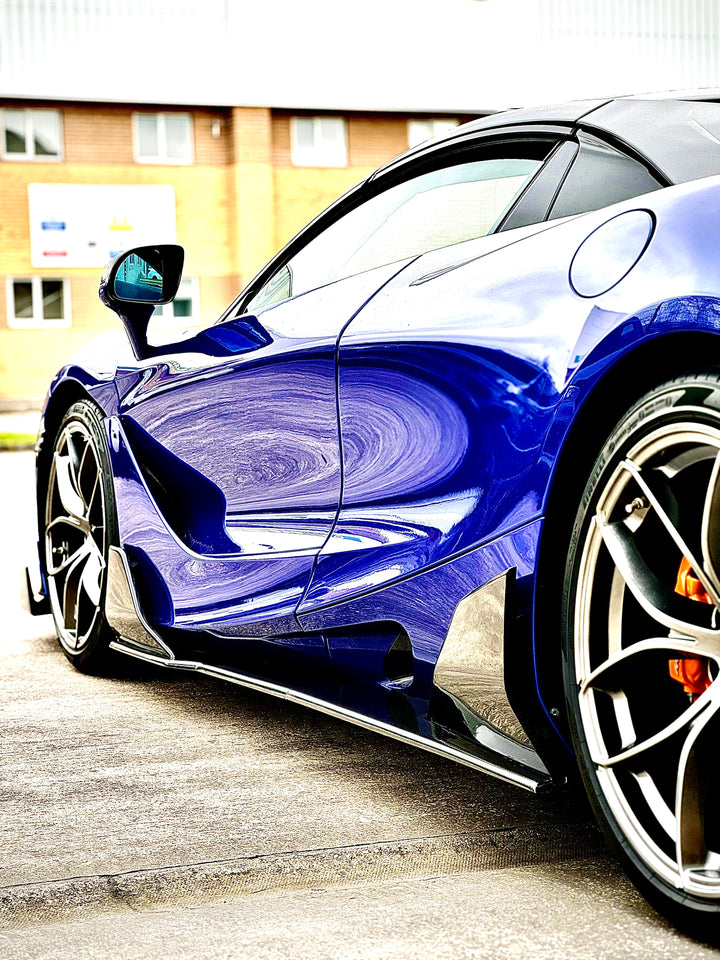 MCLAREN 720S CARBON FIBRE CT DESIGN SIDE SKIRTS