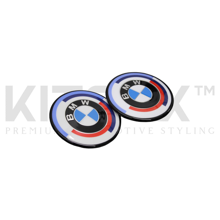 BMW G series 50th anniversary dechromed roundels