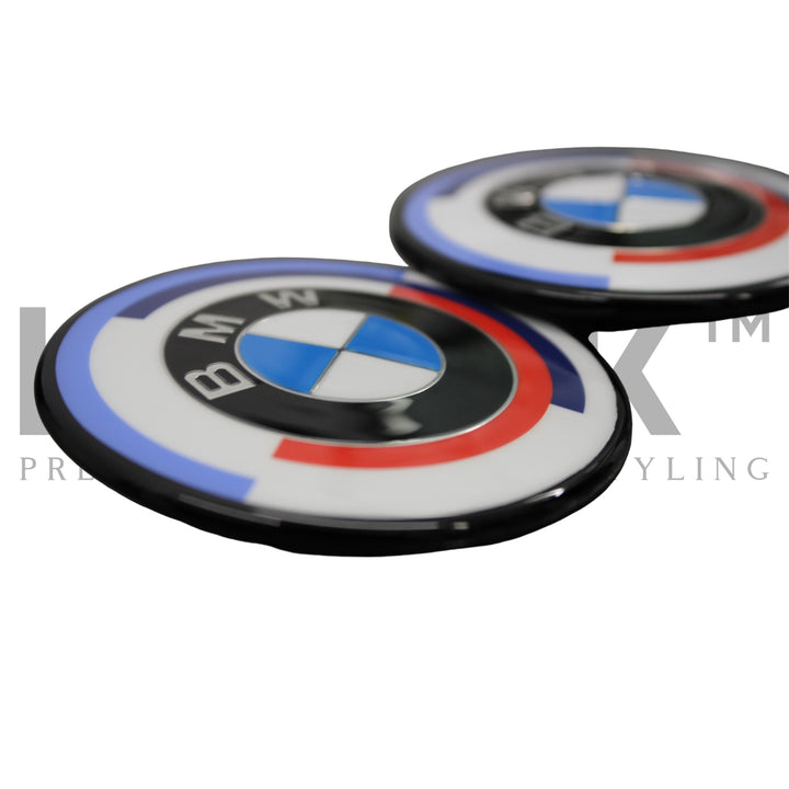 BMW G series 50th anniversary dechromed roundels