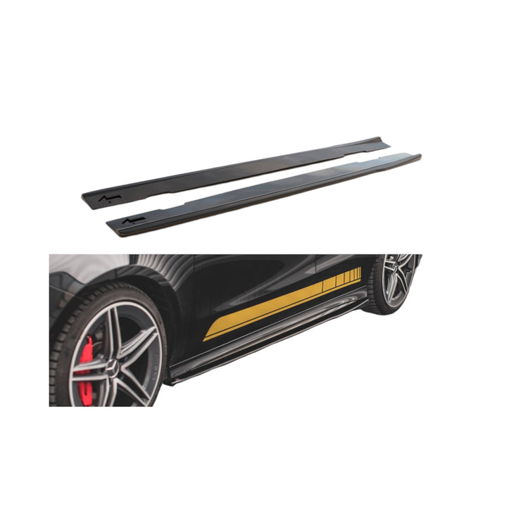 Mercedes CLA W118/C118 side skirt diffusers - MAXTON DESIGN