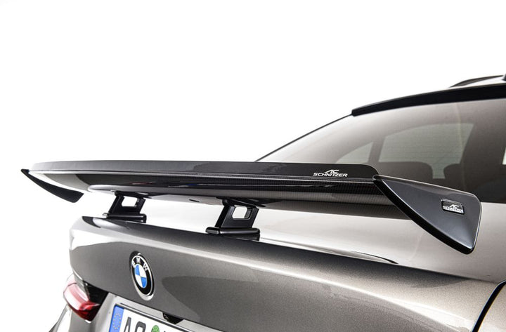 BMW M3 G80 Saloon/Sedan Carbon Fibre Racing Rear Wing (AC SCHNITZER)