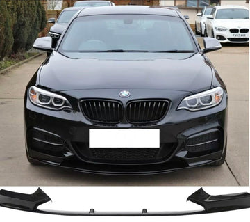 BMW 2 Series Gloss Black Splitter