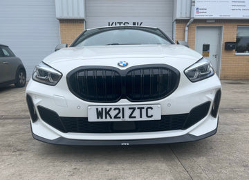 BMW 1 Series F40 Gloss Black Dual Line Grille - KITS UK