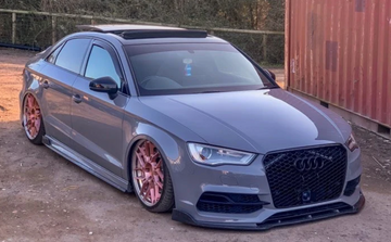 AUDI A3/S3/RS3 8V SALOON CARBON FIBRE SIDE SKIRTS - KITS UK